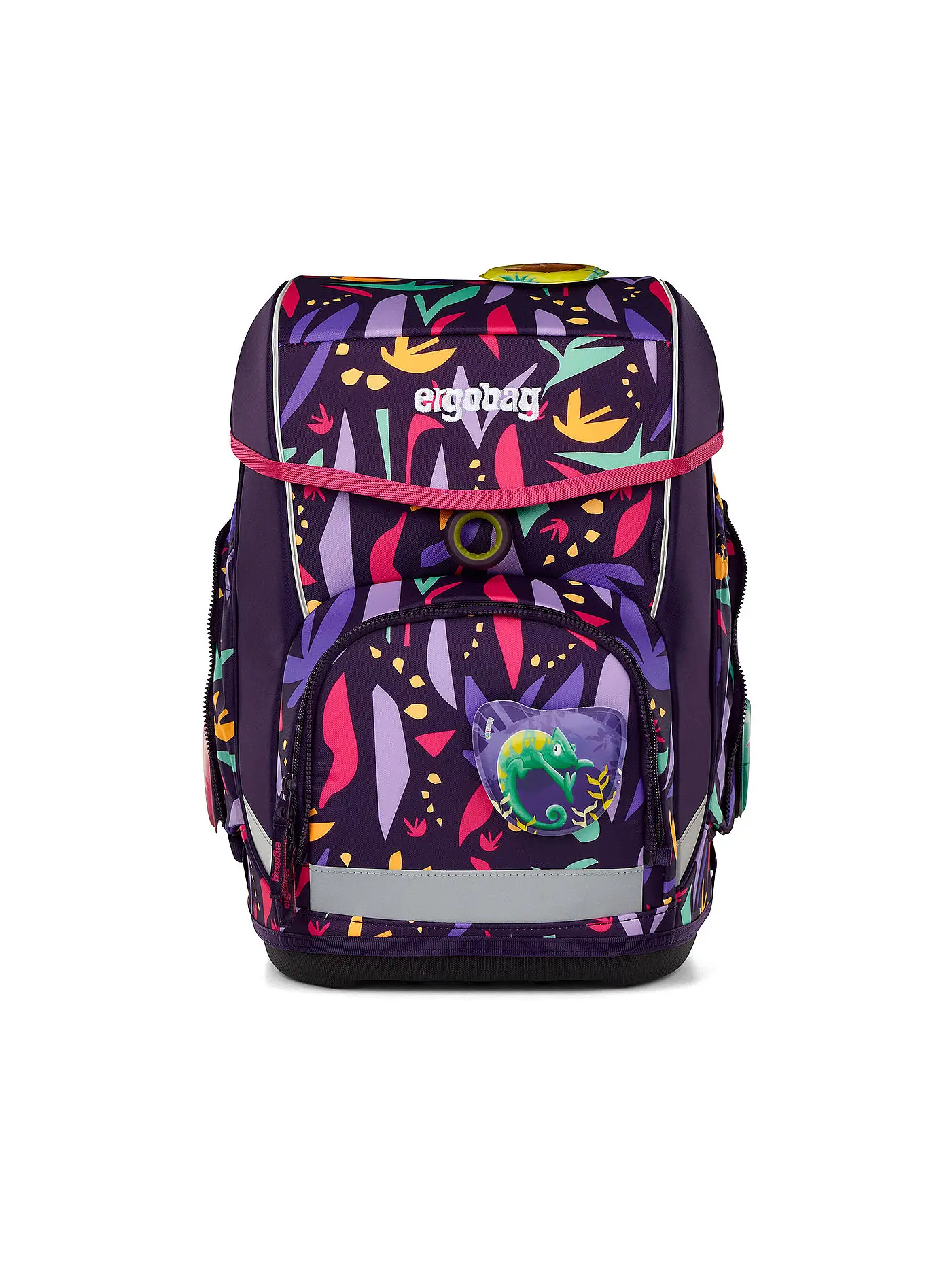 ERGOBAG | Schultasche Set 5tlg CUBO SpitzenreitBär | lila